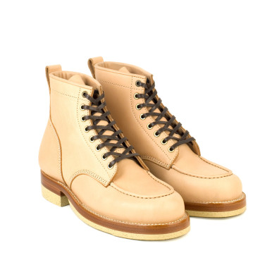 Nō7 - Leather Moc Toe Boots